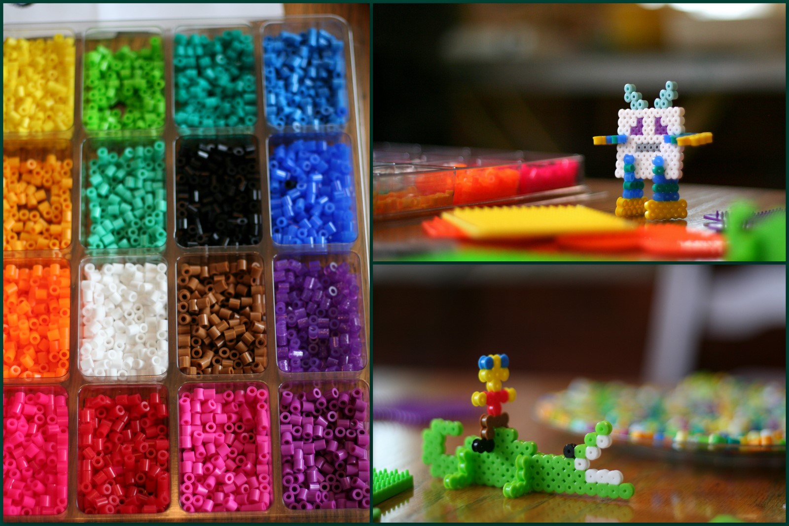 Reliving Childhood Crafts: Melty beads