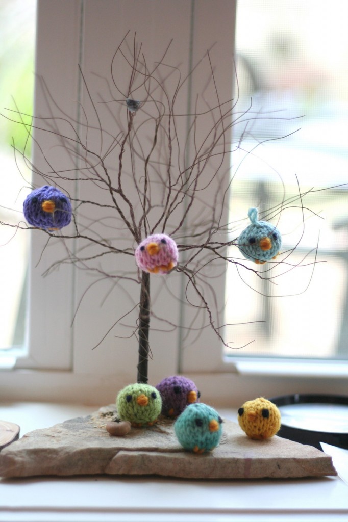Chicklets in a tree