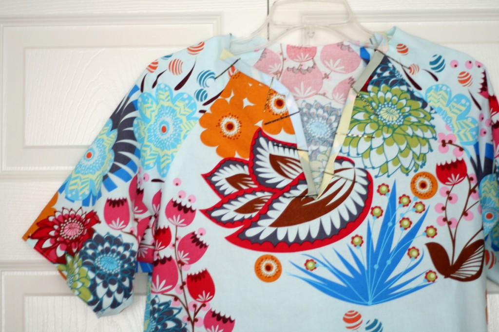 Beach cover-up neckline dilemma