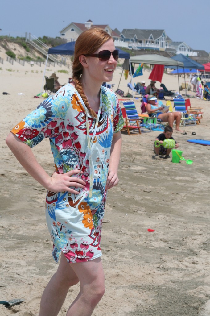Beach cover-up - finished