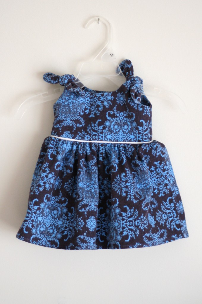 Itty Bitty Baby Dress - cord version