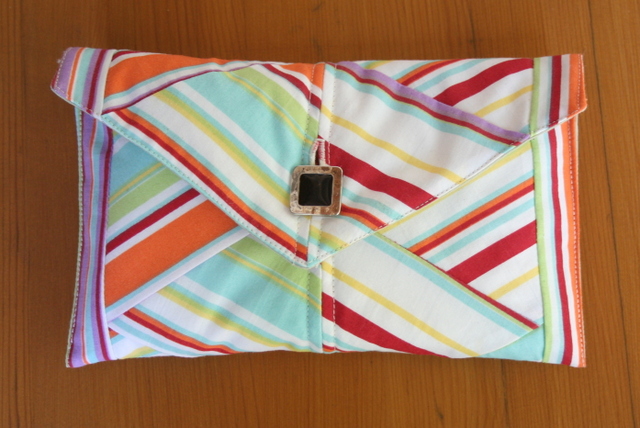 rainbow clutch