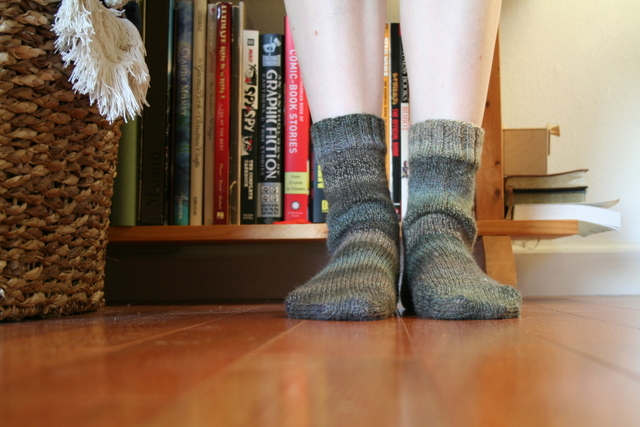 basic knitted socks