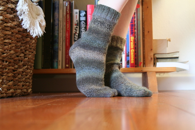 basic knitted socks