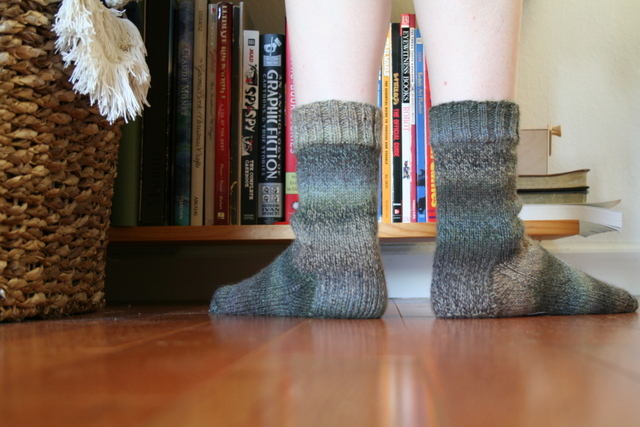 basic knitted socks