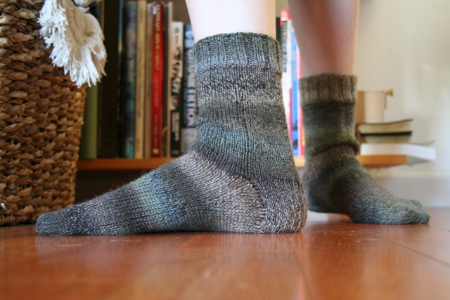 basic knitted socks