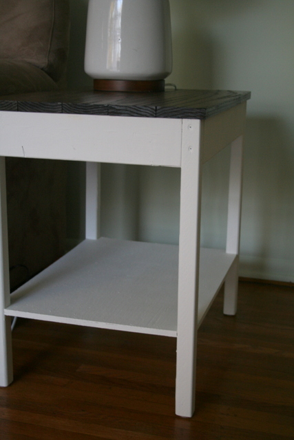 DIY end table