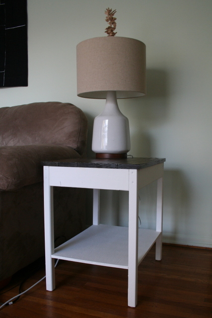 DIY end table